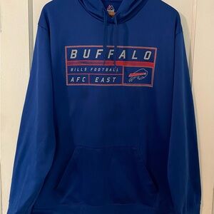 Majestic Buffalo Bills Blue Hoodie Men’s 2XL